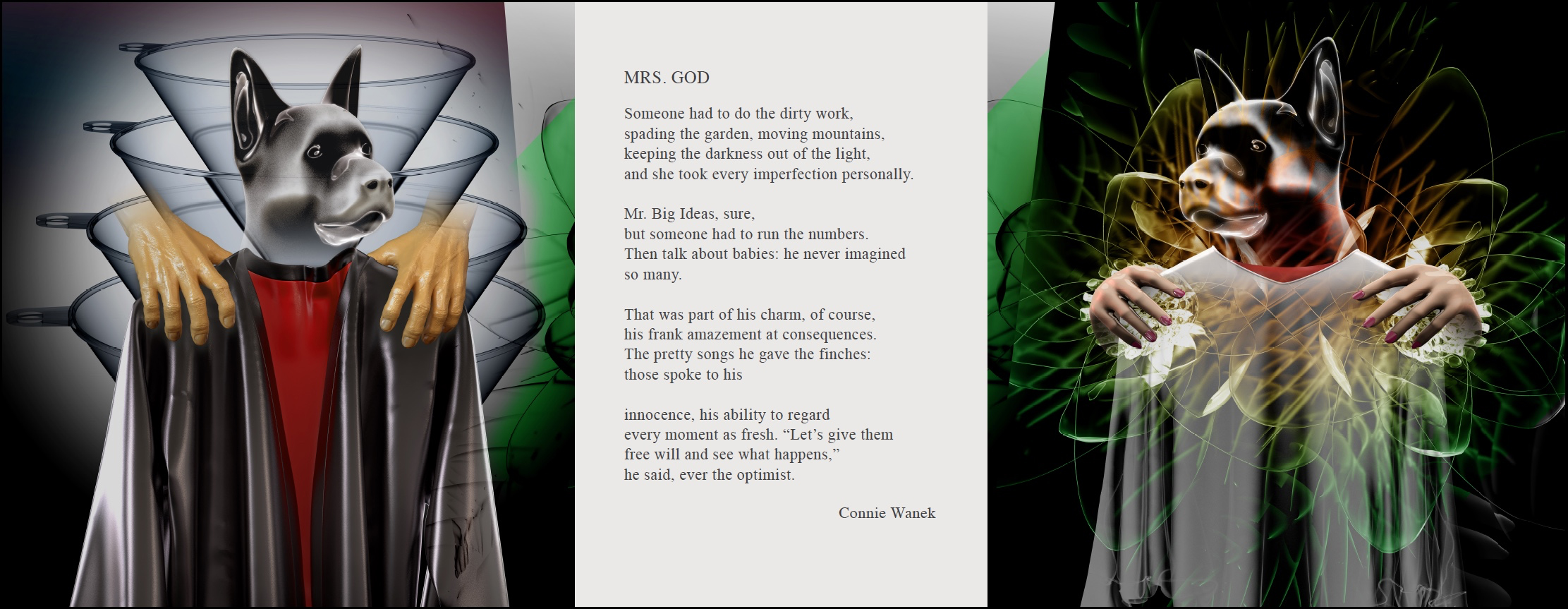 Mrs. God artwork by Byron Sletten